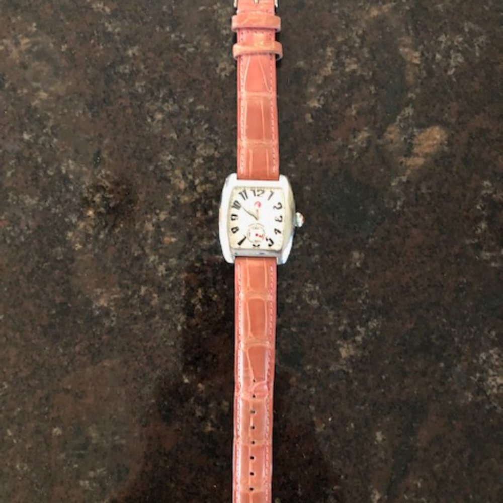 Michele Womens Silver Urban Watch, 16mm bands